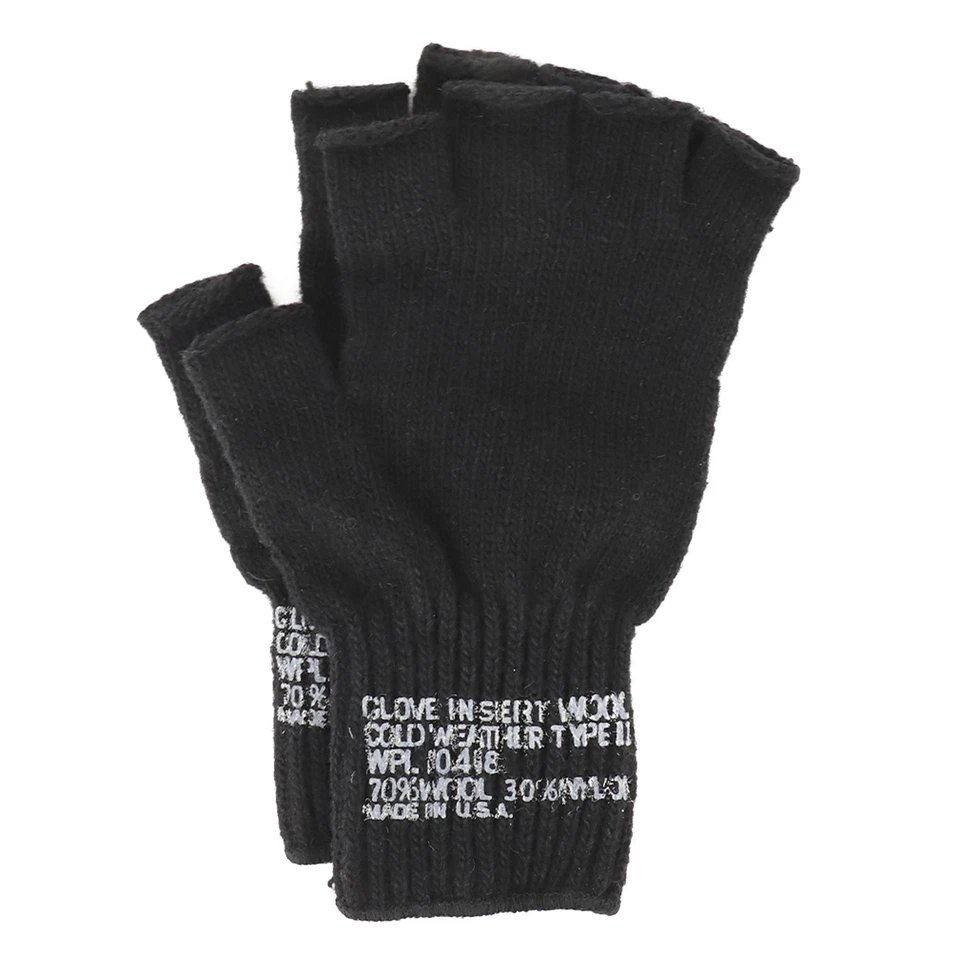Guante sin dedos para hombre edición gubernamental hecho en EE. UU. mezcla de lana - ENVÍO GRATUITO Foto 1 de 1