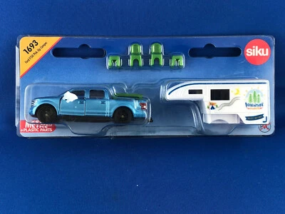 Siku Diecast car Ford F150 Pick-Up Camper #1693 - Image 1 of 4