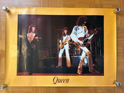 QUEEN / Vintage 1980s Japan Original Promo Poster A1 23x33in (594x840mm) - Image 1 of 4
