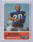 1962 Fleer Vintage #18 BILL ATKINS Buffalo Bills Football Card