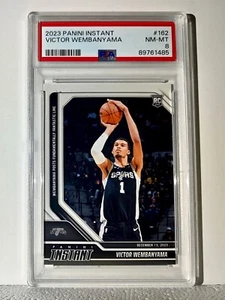 Victor Wembanyama 2023-24 Panini #162 NBA Rookie Basketball Card 1 of 2582 PSA 8 - Picture 1 of 2