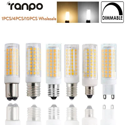 1x 4x 10x G4 G9 E11 E14 Dimmbares LED-Licht Mini-Maisbirnen 9W 220V Heimlampe - Bild 1 von 4