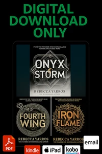 Onyx Sturm + Eiserne Flamme + Vierter Flügel von Rebecca Yarros 3 Bücher Set - Bild 1 von 1