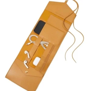 Glass Ladder & Co Katherine Tech Organizer Roll Up Case Bag Honey Glass Ladder - Picture 1 of 12