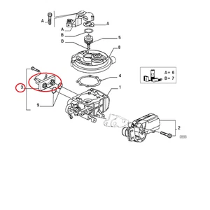 PIASTRA CORPO FARFALLATO FIAT TIPO - UNO - LANCIA Y10 ORIGINALE 9946365 - Foto 1 di 1