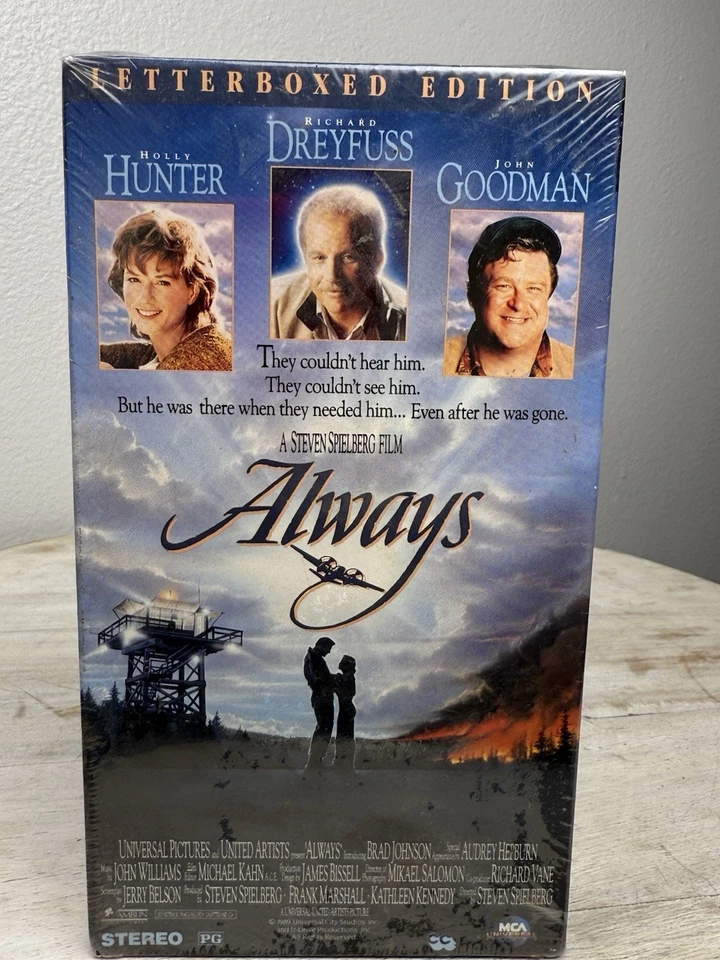 ALWAYS (VHS 1990) Sealed Steven Spielberg’s W/Richard Dreyfuss & John Goodman - Image 1 of 3