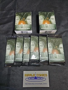 X-Files CCG Set Of 2 Starter Decks And 6 Booster Packs All Factory Sealed - Picture 1 of 2