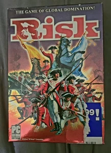 Hasbro Risk in Big Box PC CD-ROM Windows 95 Strategy 1996 NEW Sealed  - Picture 1 of 5