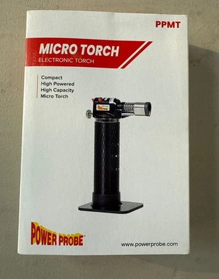 Power Probe PPMT 120W Butane Torch - Black - Image 1 of 2