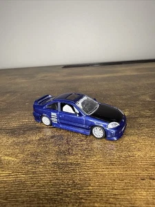 Modificadores Serie 1 Azul 1999 Honda Civic SI - 1:64 Diecast Car JDM X-Concepts - Imagen 1 de 7