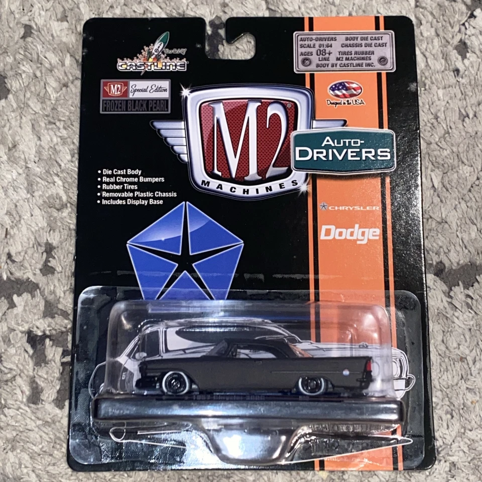 M2 Machines 1970 Ford Torino GT 429 SCJ 1/64 Scale Model Car - Black