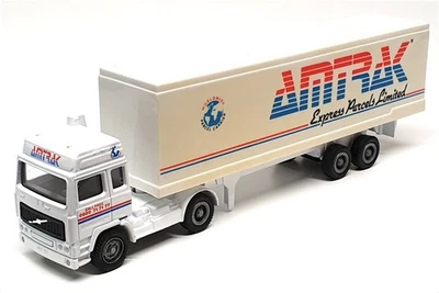 Corgi 1/64 Scale 98101 - Volvo Container Trailer Truck Amtrak - White - Image 1 of 4