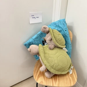 Jellycat BIG (18.5in, 47cm) Timmy Turtle BNWT - 100% Real - Big Turtle ONLY - Picture 1 of 7