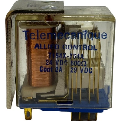 T154X-764A Allied Control 14 Pin Electromagnetic Relay 24Vdc/600ohm 29Vdc/2A 594 - Image 1 of 2