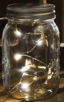 Lid lights with Jar - Battery Operated - Image 1 of 4