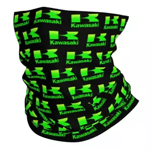 Kawasaki Foulard Multifunzione Loop Foulard Bandana Foulard Foulard Tubolare - Foto 1 di 3