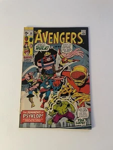THE AVENGERS 1st APPEARANCE PSYKLOP #88 MAY 1971 FN MARVEL COMICS - Picture 1 of 4