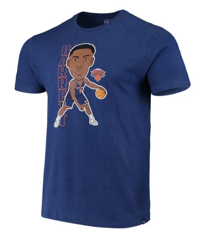 NY KNICKS RJ BARRETT BOBBLEHEAD T SHIRT 47 BRAND XXL NEW YORK BASKETBALL MSG NBA Cover