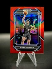 🔥2023-24 Panini Prizm Draft Picks Ausar Thompson Red /299 Rookie RC Centered!