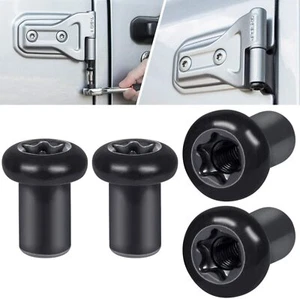 Door Hinge Nuts for Jeep Wrangler JK JL Sports Sahara Freedom Rubicon 2007-2020 - Picture 1 of 8