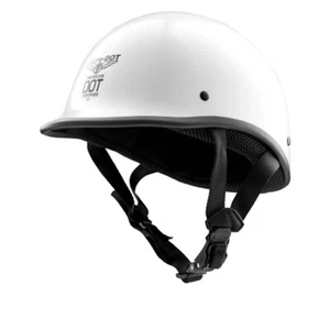Twister 2.0 DOT Approved Reversible Beanie Half Helmet - Picture 1 of 17