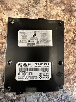 Módulo de control de interfaz Bluetooth Volkswagen JETTA 2011-2015 P: 5K0 035 730 E Foto 1 de 4