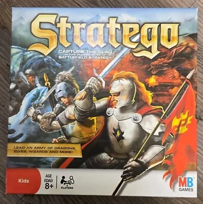 Stratego Capture The Flag Battlefield Strategy  Milton Bradley Hasbro New Sealed - Image 1 of 2