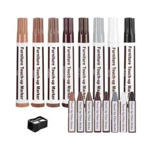 Furniture Repair Kit Wood Markers Set of 21 for Stains Scratches Wood Floors - Picture 1 of 9