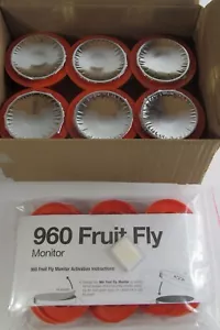 12-PACK BASF- VECTOR 960 FRUIT/ BAR FLY/ GNAT MONITORS/ TRAPS VINAGAR - Picture 1 of 6