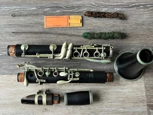 Antique V. Kohlert's Sons Graslitz Bb Clarinet Serial # 270881 Ca. Pre WW1 -1918 - Picture 1 of 24