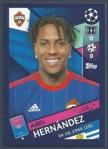 TOPPS CHAMPIONS LEAGUE-2018-19- #399-CSKA MOSCOW-ABEL HERNANDEZ - Picture 1 of 1