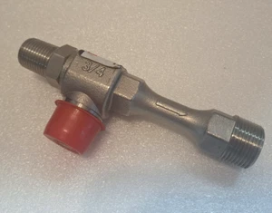 DAYTON Maintenance-Free Jet Pump: 316 SS, 1/2 in NPT, 3/4 in NPT Model 5NAR9 - Picture 1 of 2