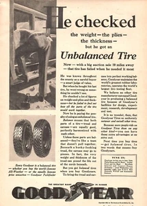 VINTAGE 1932 GOOD YEAR AUTOMOBILE TIRES PRINT AD - Picture 1 of 1