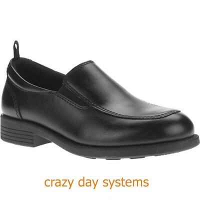 鞋 黑色 连衣裙 一脚蹬 George 带 ComfortStart 尺码 8,10,11 男孩 全新带标签 — 第 1/2 张图片