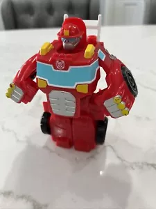 TRANSFORMERS Rescue Bots RIGS - Hook and Ladder HEATWAVE the FIRE-BOT Fire Truck - Picture 1 of 6
