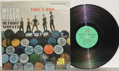 MITCH RYDER DETROIT WHEELS Take A Ride LP Orig 1966 VG+ Plays Well New Voice - Image 1 of 3