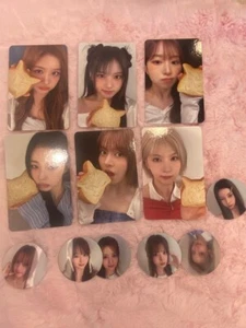 JYP NMIXX 4th EP Fe3O4: FORWARD makestar event pob photocard cat bread VER - Picture 1 of 12
