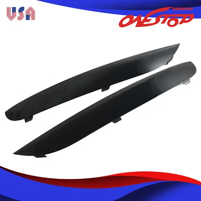 2Pcs Front Bumper Moulding Trims for BMW 7 Series F01 F02 2009-2015 51118047727  - Image 1 of 4