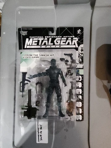 MCFARLANE METAL GEAR SOLID SNAKE ACTION FIGURE CLEAR CAMO VARIANT Cover