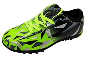 Boys Girls Turf Soccer Shoes Kids Firm Ground Soccer 1.5 Little Kid Green - Picture 1 of 7