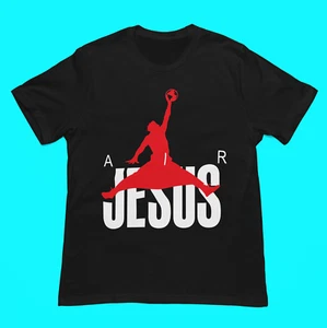 Air Jesus King Air Jordan Christian Rapture Slam Dunk Premium Youth Kids T-Shirt - Picture 1 of 19
