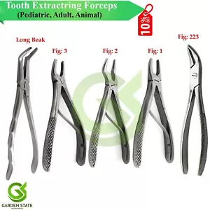 Pinzas de extracción dental Pinzas de extracción de raíces de dientes pediátricos - Imagen 1 de 7