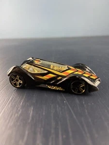 HOT WHEELS SINISTRA Black Car Vintage 2002 Diecast - Picture 1 of 8