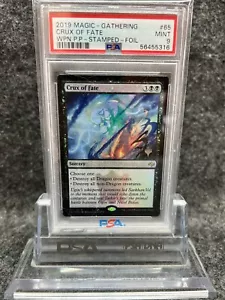 1 x Crux of Fate - Promo Pack - PSA 9 - Stamped Foil - MTG - Picture 1 of 1
