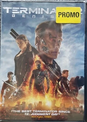 Terminator Genisys (DVD, 2015 Widescreen) Rare Promo Copy Emilia Clarke NEW  - Image 1 of 4