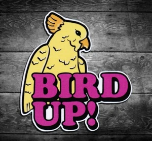 Bird Up! Die Cut Sticker Eric Andre Show - Picture 1 of 1