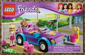 LEGO FRIENDS 3183 STEPHANIE'S COOL CONVERTABLE INSTRUCTION BOOKLET MANUAL ONLY 