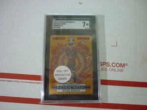 Milos Kerkez 2023-24 Panini Impeccable #10 Rookie Metal Gold 9/10 SSP SGC 7 - Picture 1 of 4