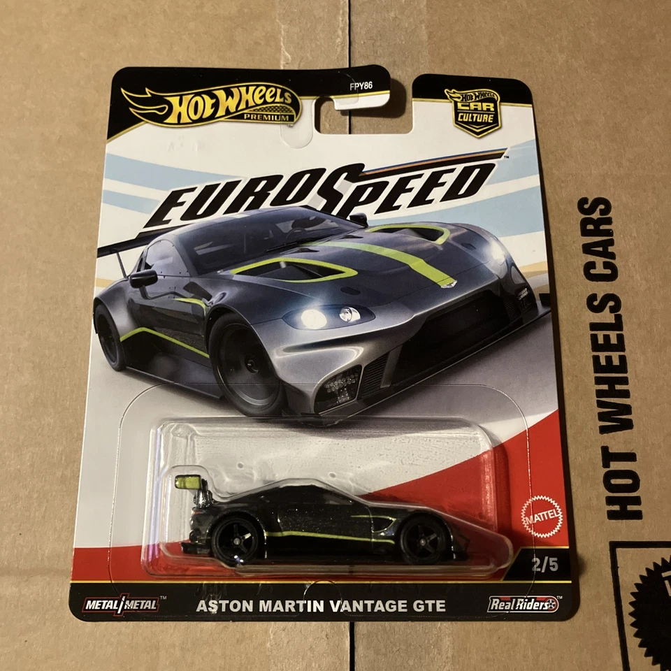 Hot Wheels Premium 2025 - Aston Martin Vantage GTE - Euro Speed Foto 1 de 1