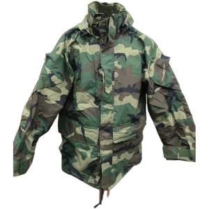 Chaqueta Parka USGI Woodland Camuflada Goretex Gen 2 Clima Frío ECWCS Nueva Stock Antiguo - Imagen 1 de 23